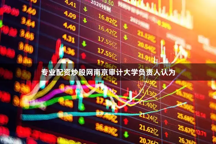 专业配资炒股网南京审计大学负责人认为